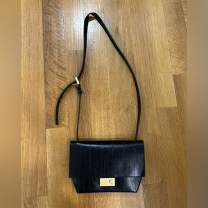 All Saints black crossbody bag in perfect condition
